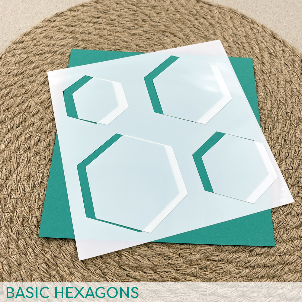 Stencil: Basic Hexagons