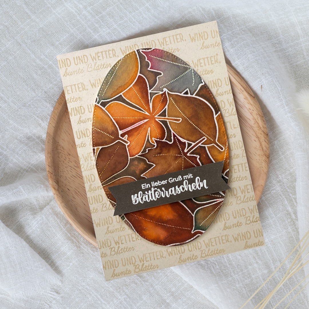 Stempel A5 Herbstlaub