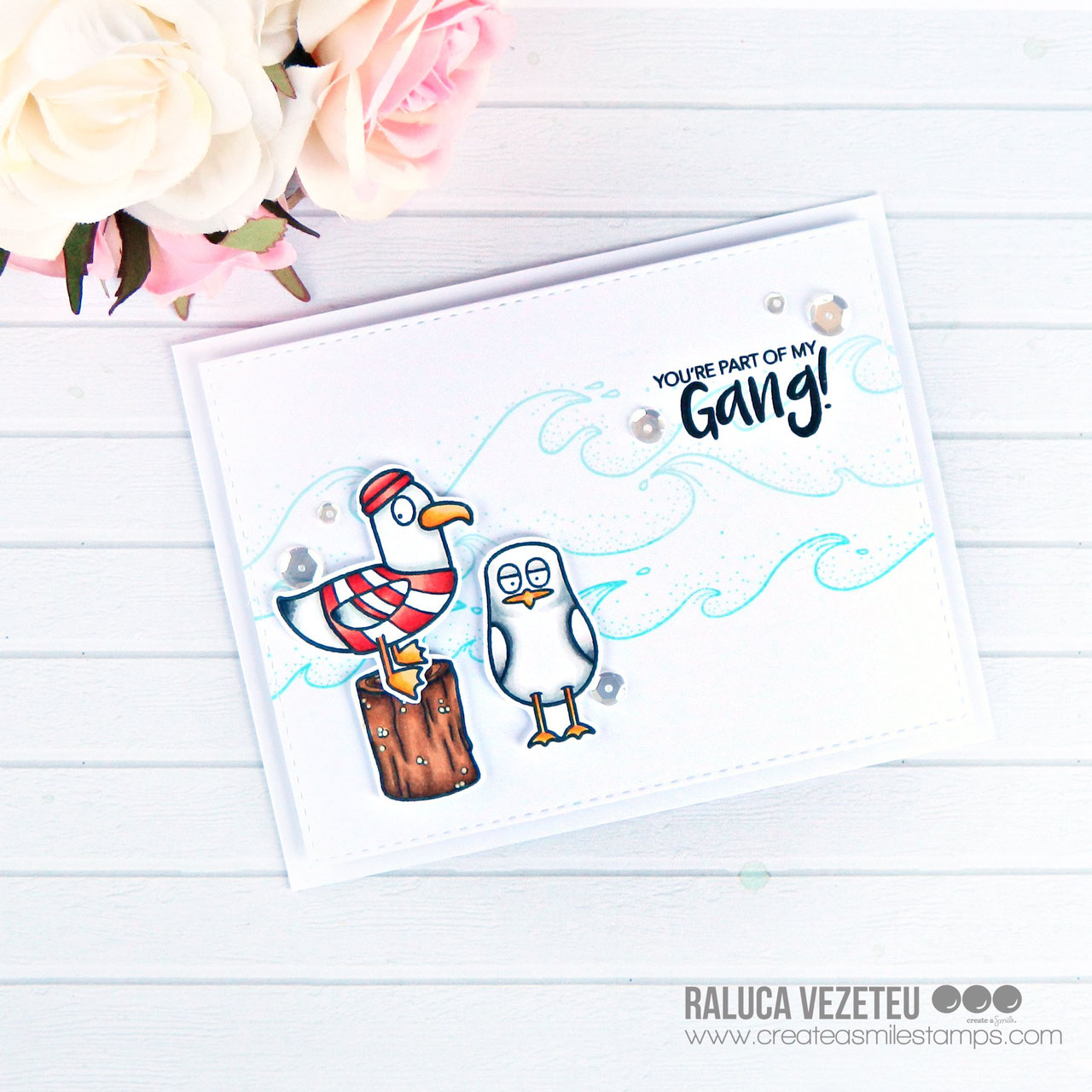Stempel A6 Möwen-Gang Stempel A6 Möwen-Gang