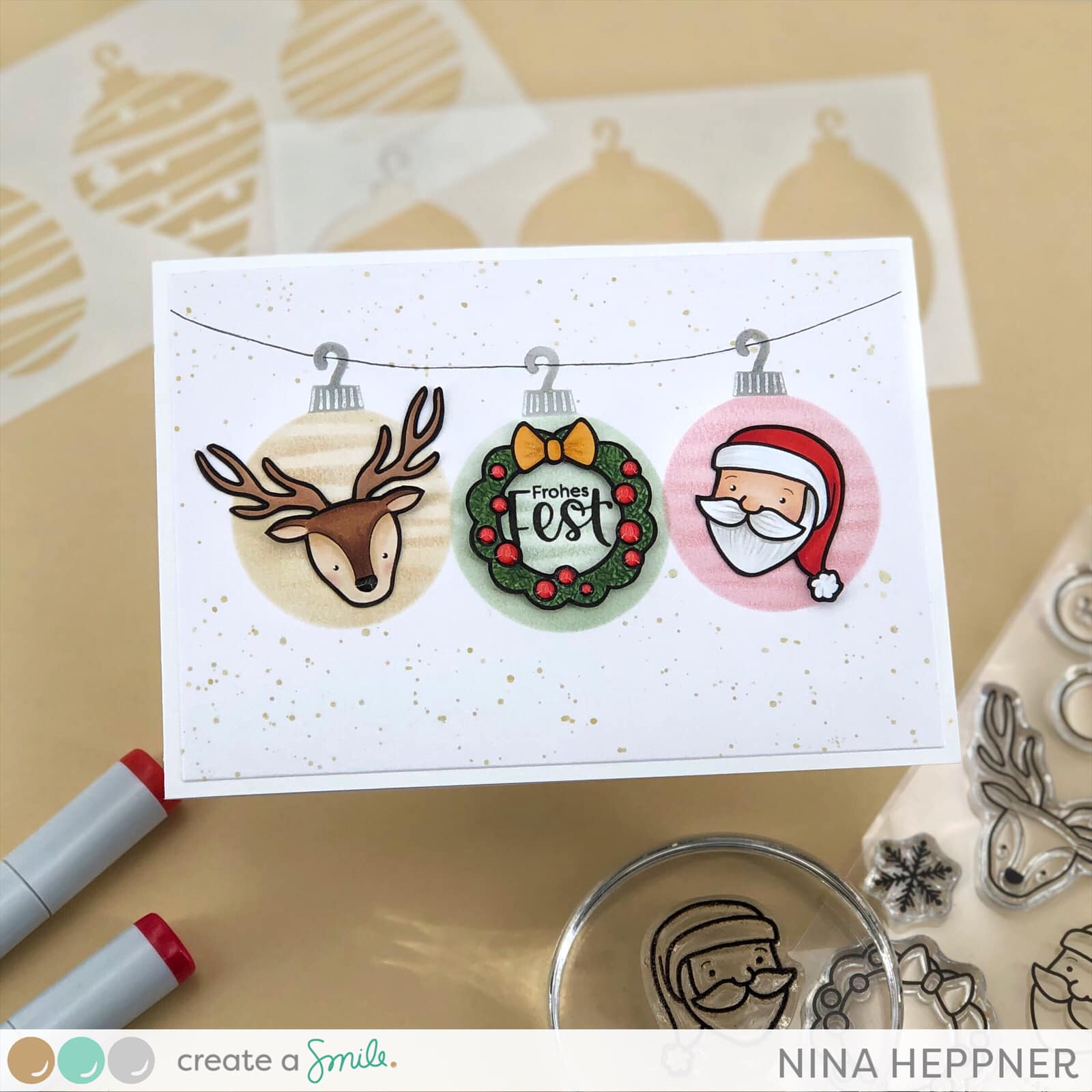 Stempel A6 Weihnachts-Mix