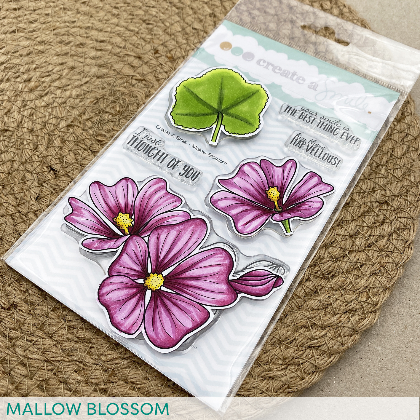 Clear A6 Mallow Blossom