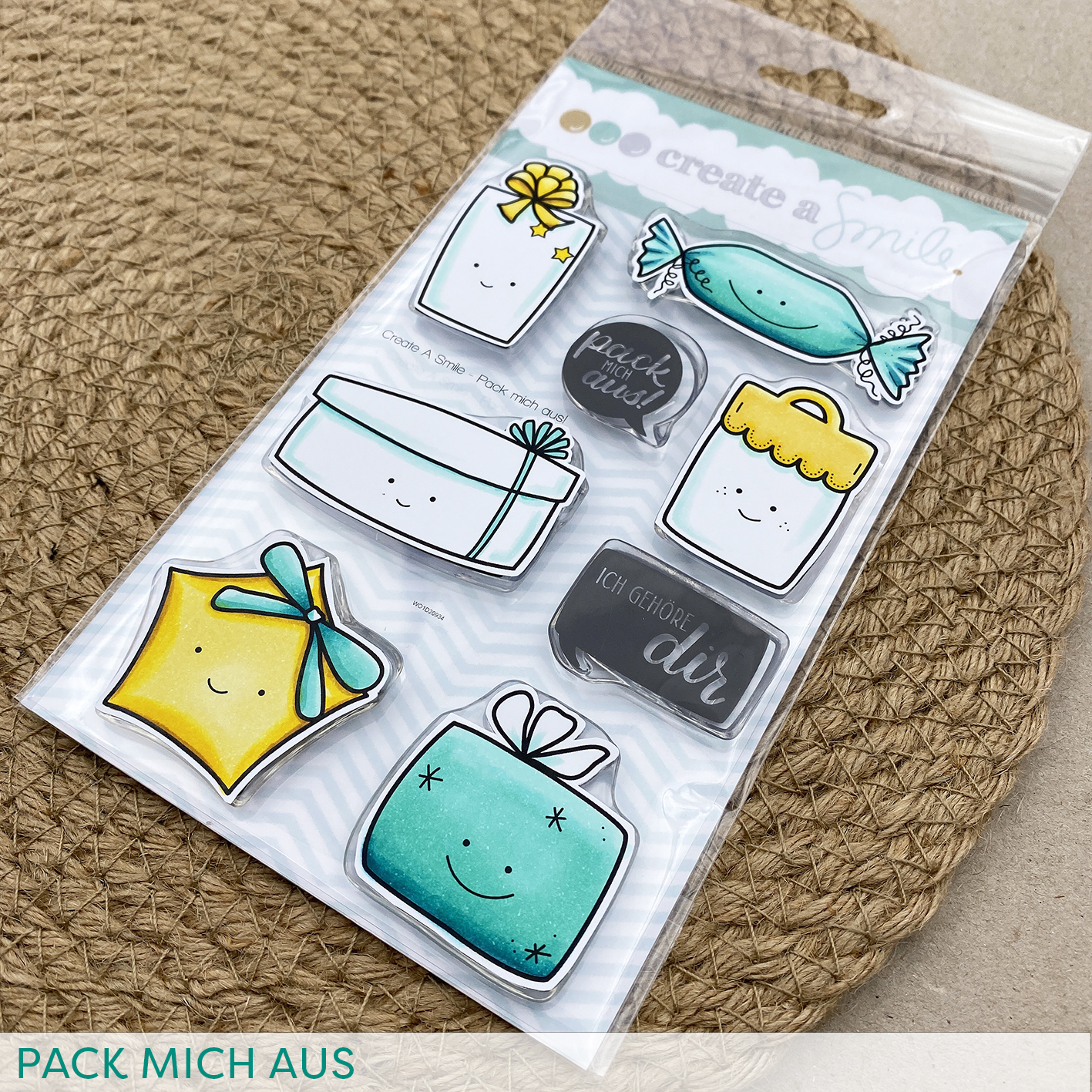 Stempel A6 Pack mich aus