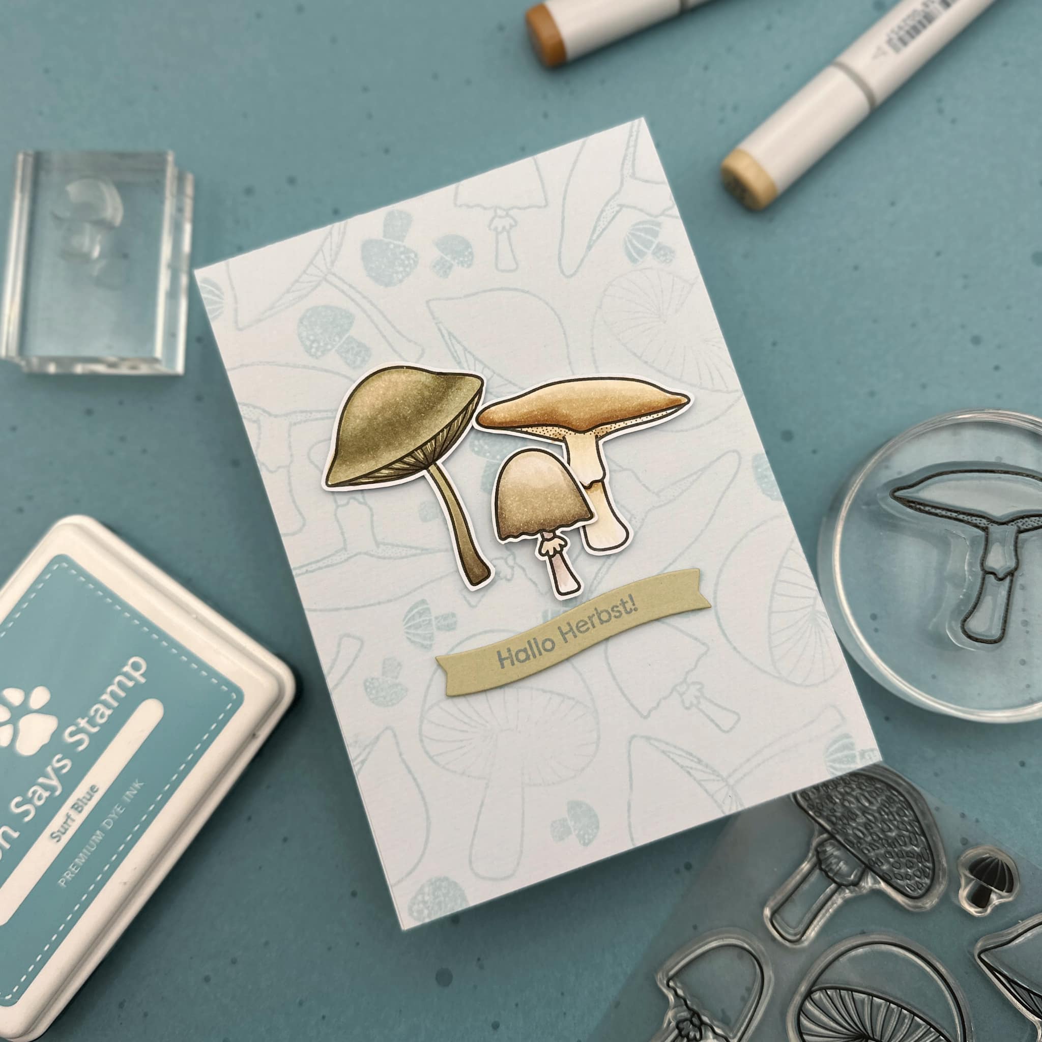 Stempel A6 Mushrooms