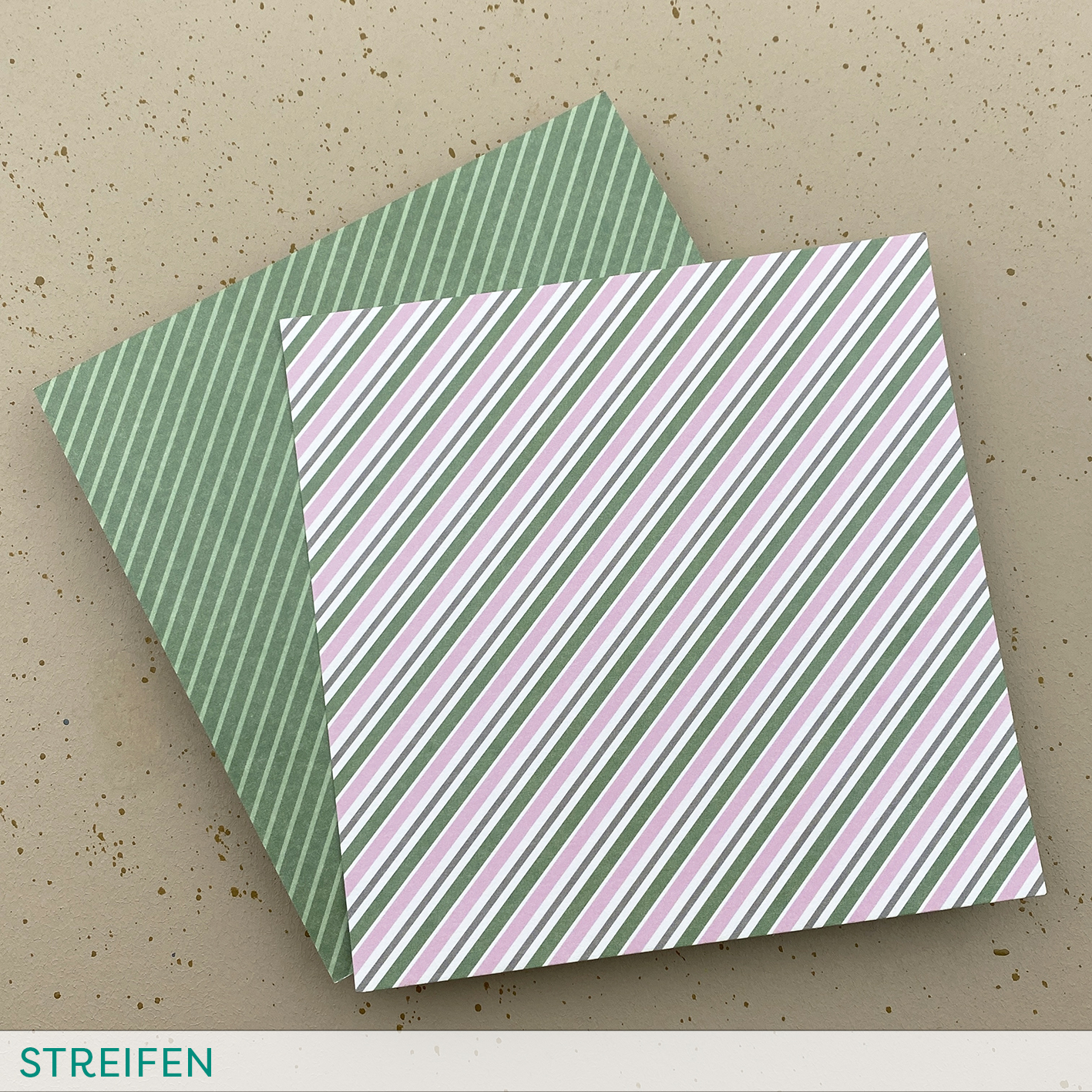 Designpapier Streifen