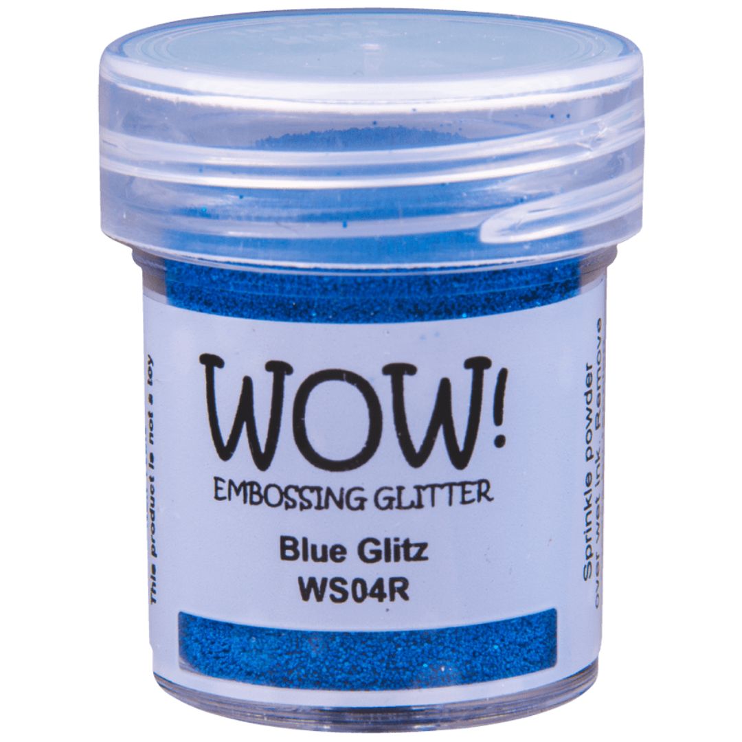 WOW! Embossing Powder 15ml Blue Glitz