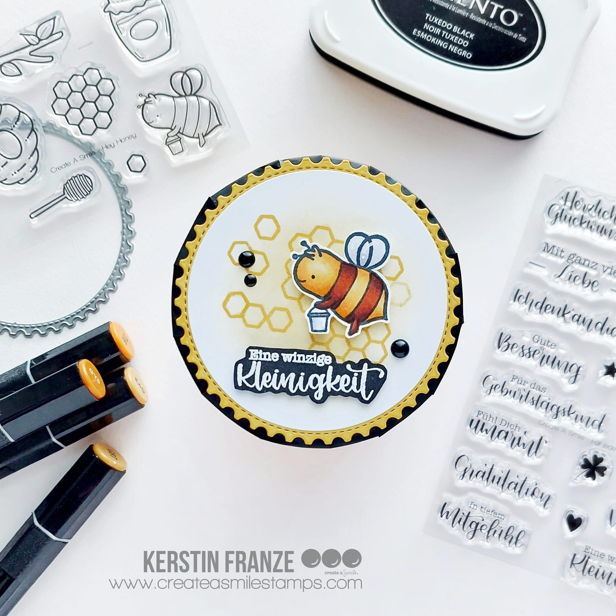 Stempel A7 Hey Honey