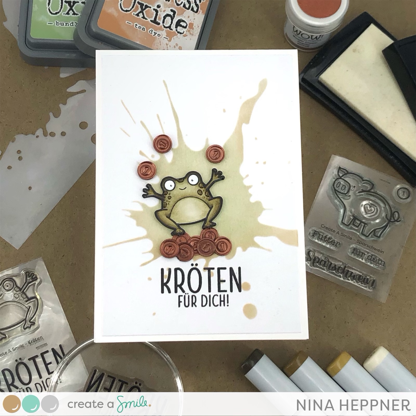 Stempel A8 Kröten