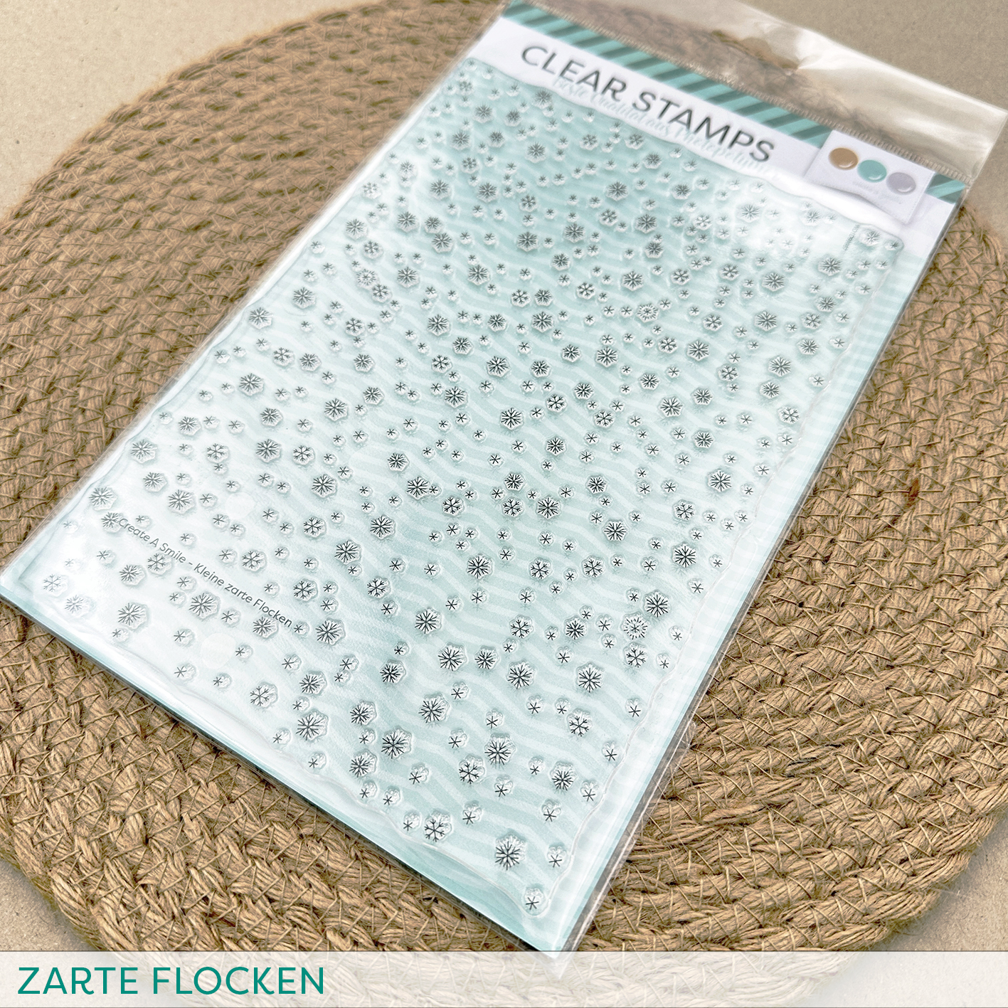 Stempel A5 Zarte Flocken