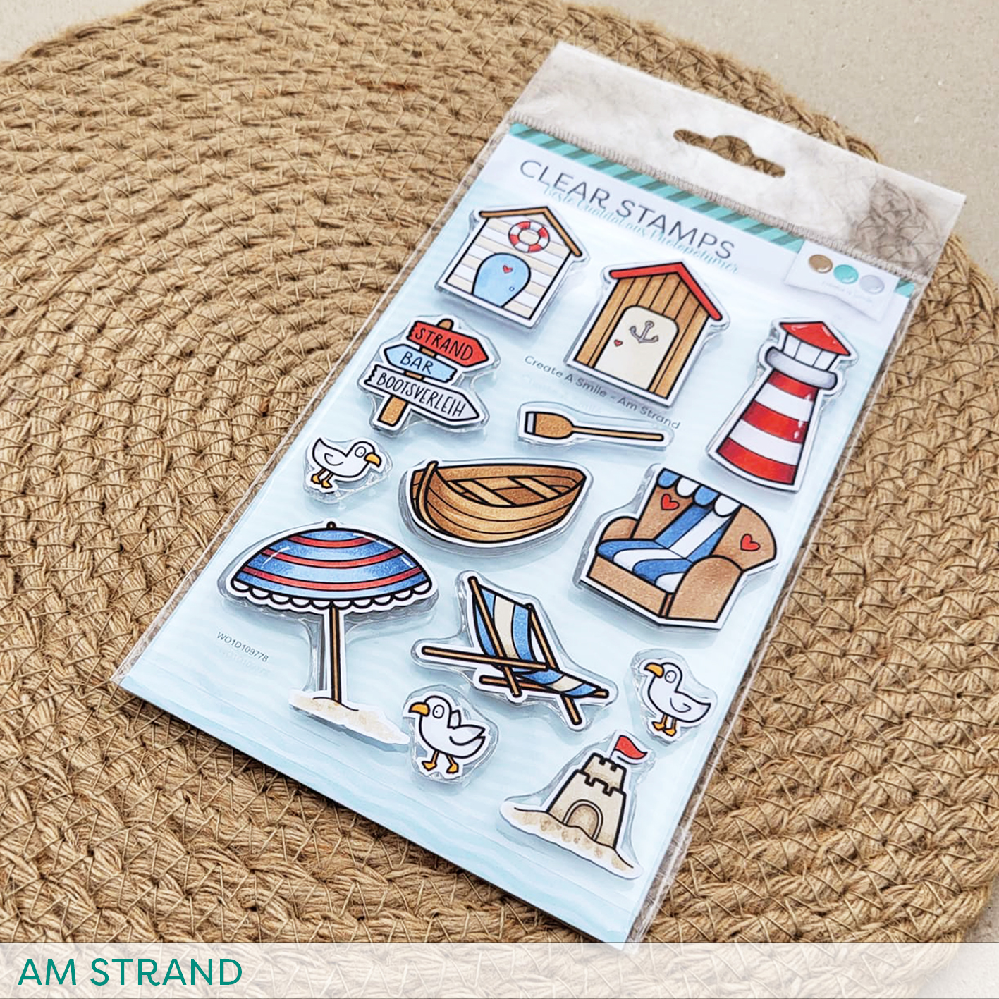 Stempel A6 Am Strand