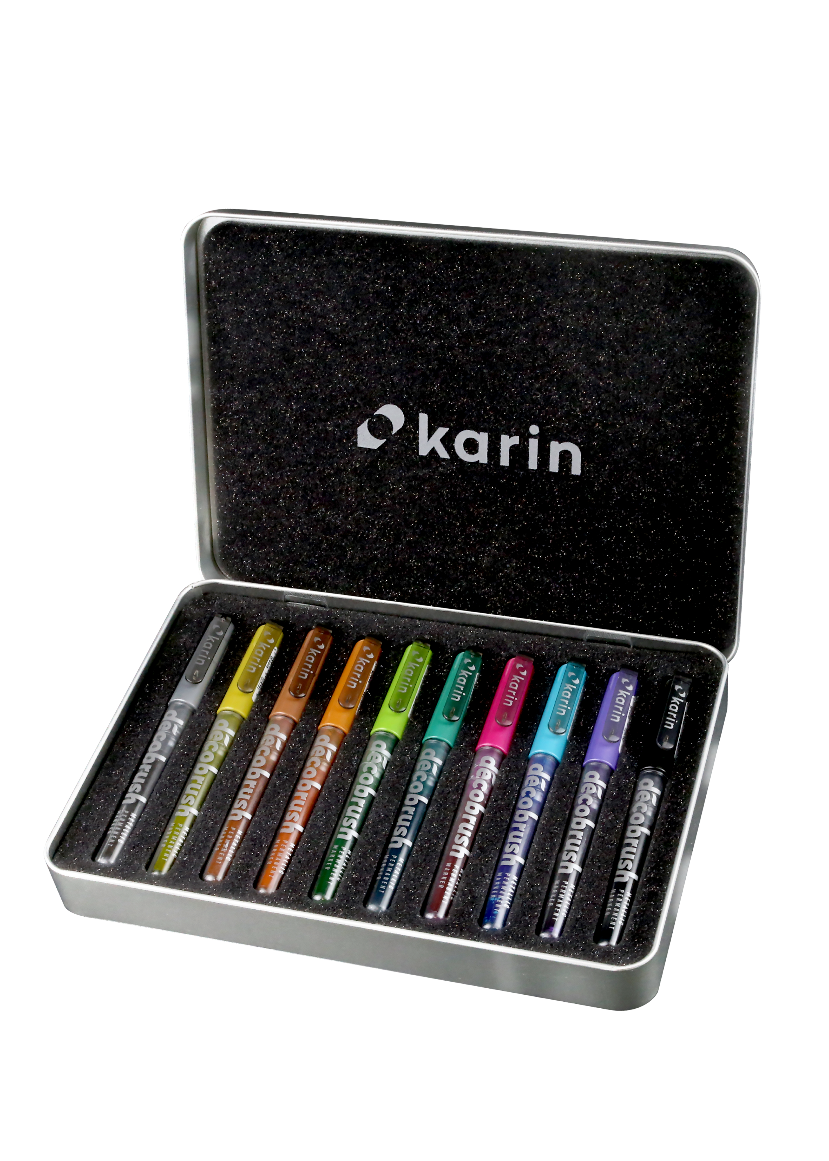 Decobrush Metallic Markers BOX