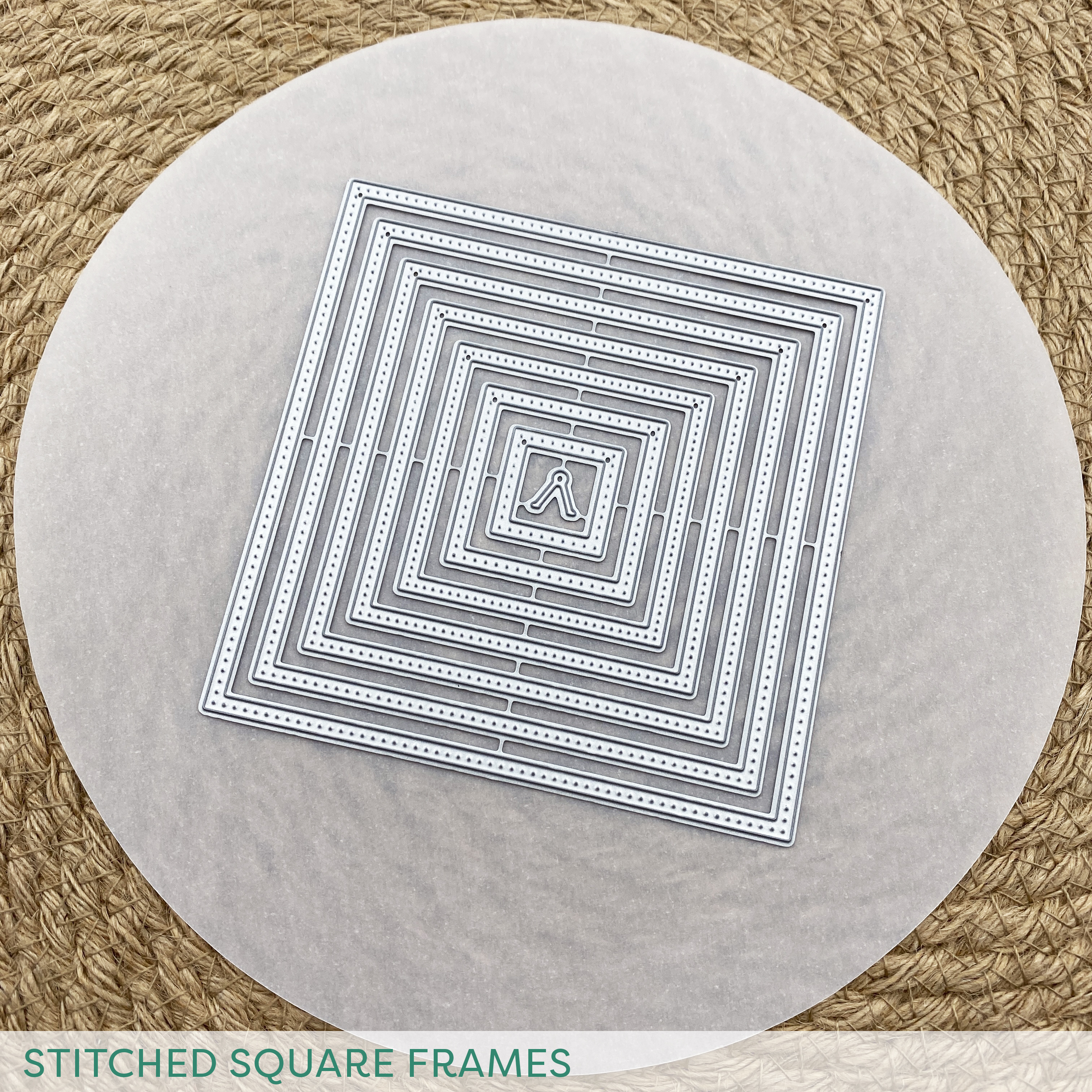 Cool Cuts Stitched Square Frames Cool Cuts Stitched Square Frames