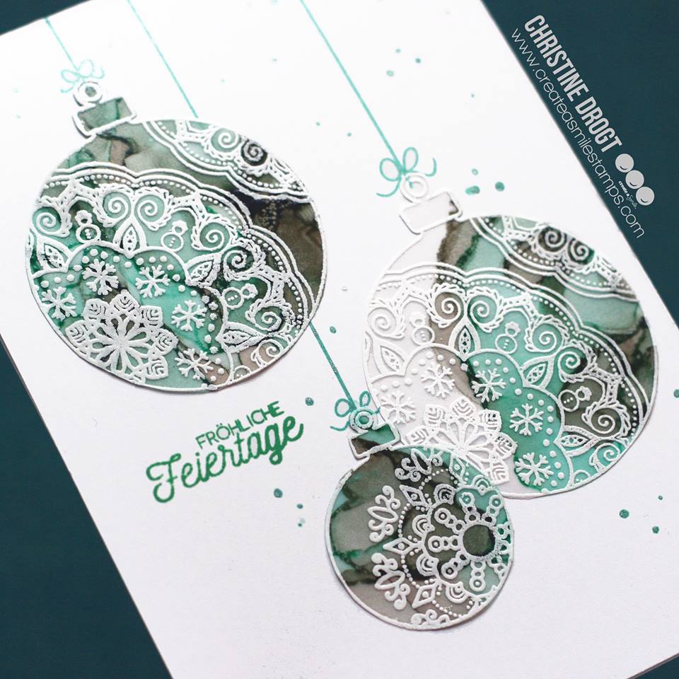 Stempel A6 Delicate Decorations