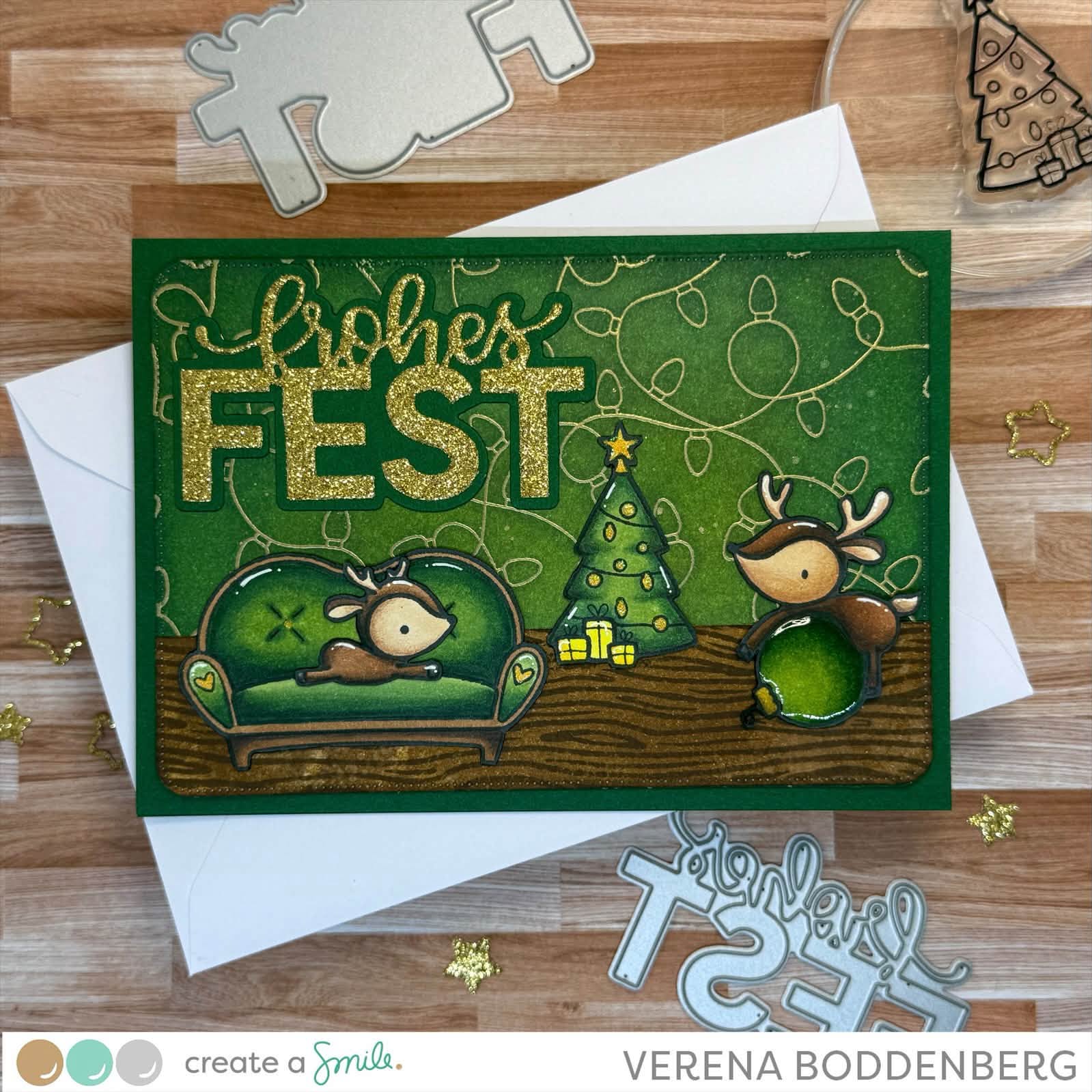 Stempel A5 Holzmaserung