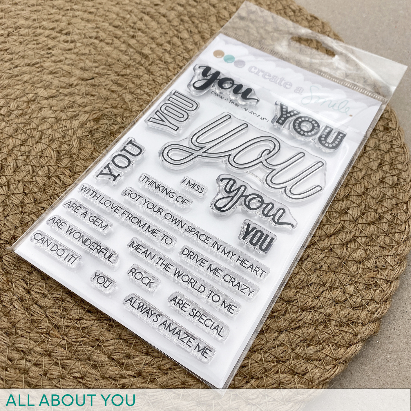 Stempel A6 All about you