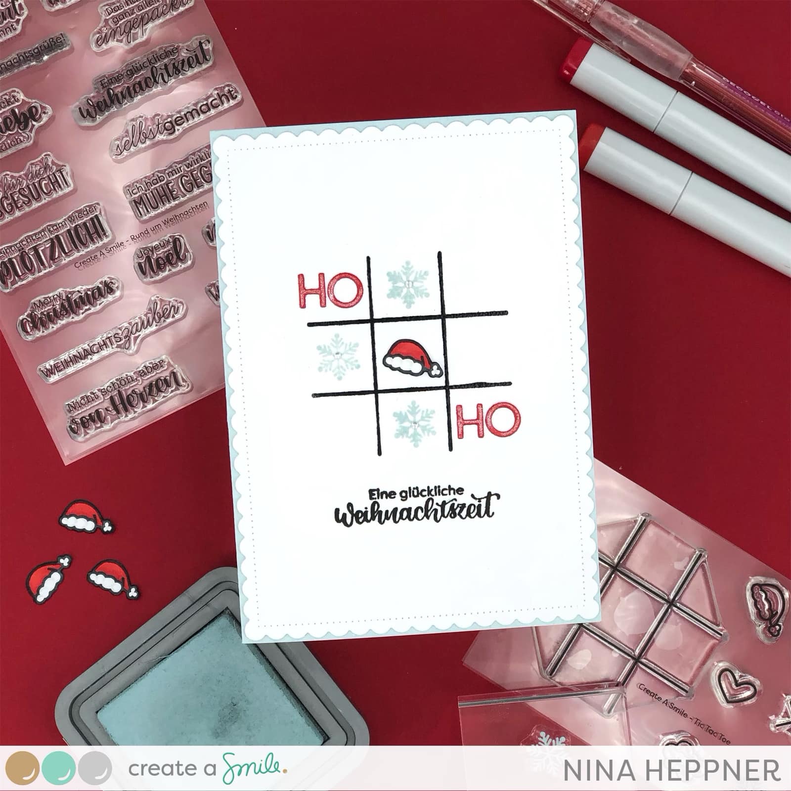 Stempel A7 Tic Tac Toe