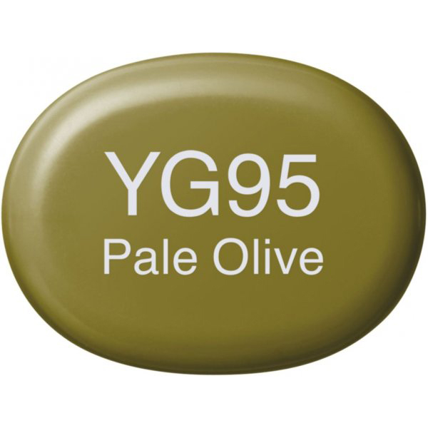 Copic Einzelmarker YG95 Pale Olive