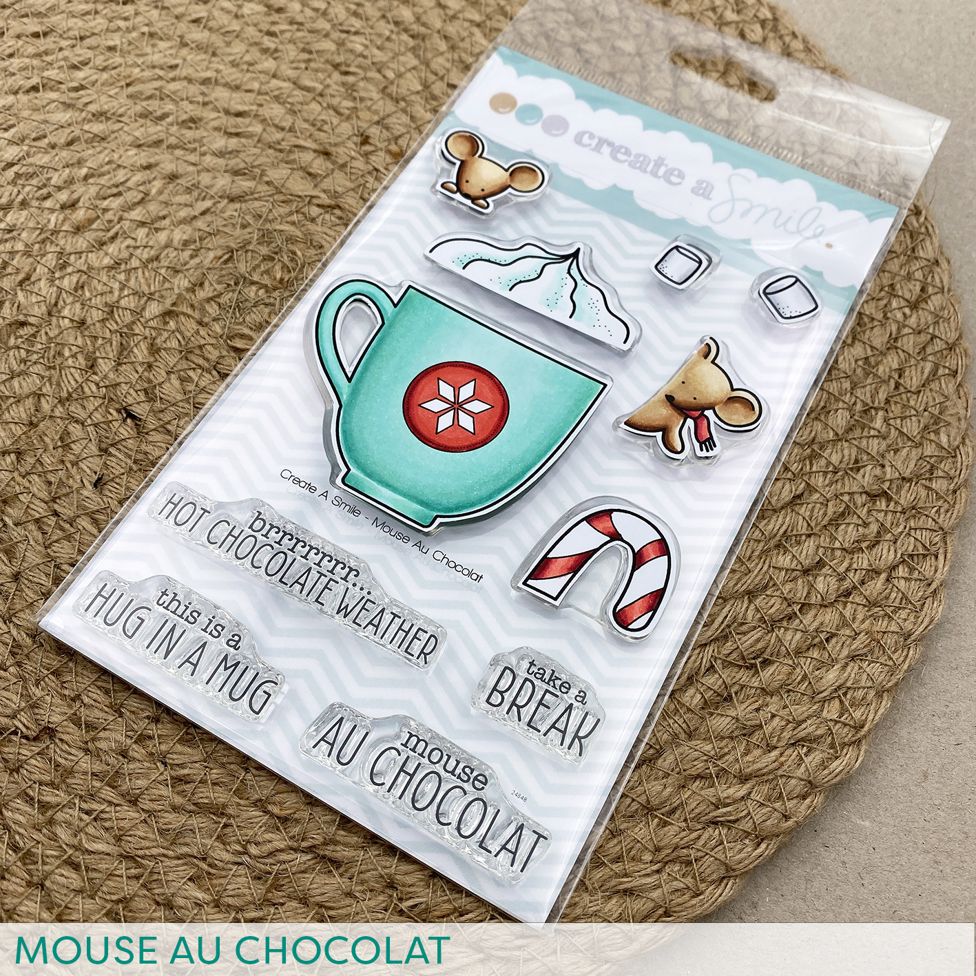 Clear A6 Mouse au Chocolat Clear A6 Mouse au Chocolat