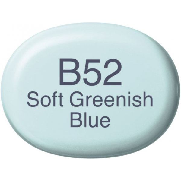 Copic Sketch Einzelmarker B52 Soft Greenish Blue