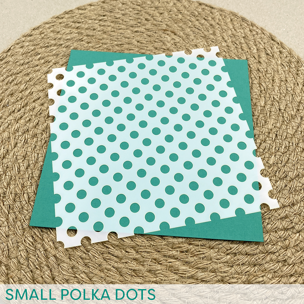 Stencil: Small Polka Dots