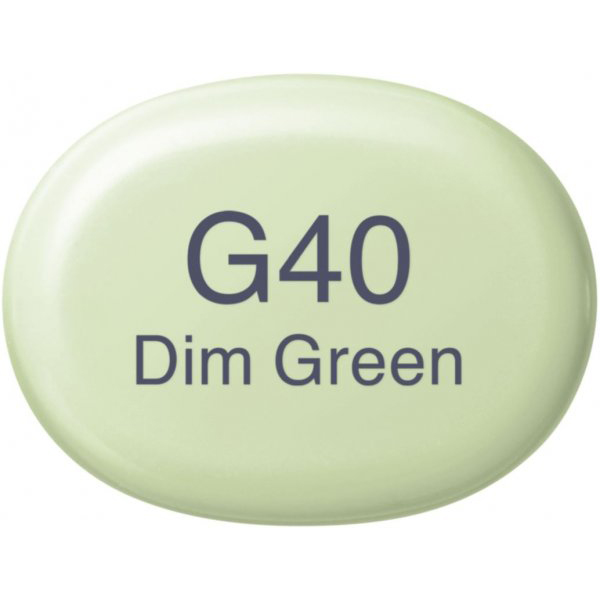 Copic Einzelmarker G40 Dim Green