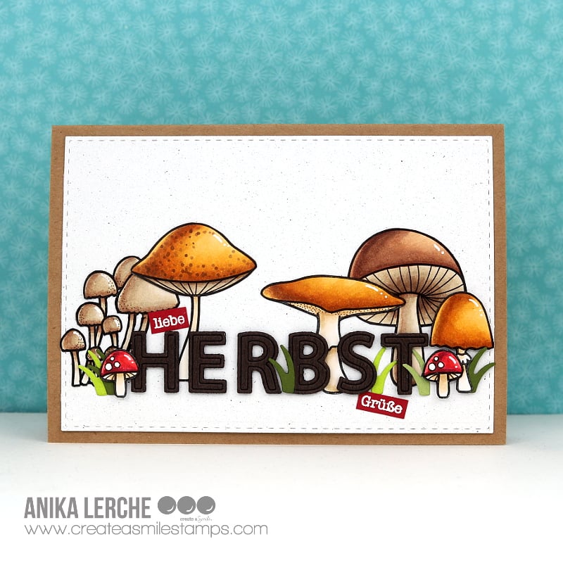 Stempel A6 Mushrooms