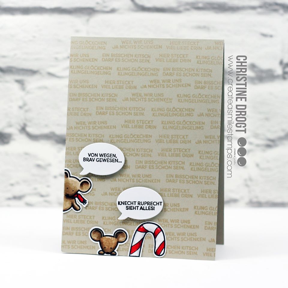 Clear A6 Mouse au Chocolat Clear A6 Mouse au Chocolat