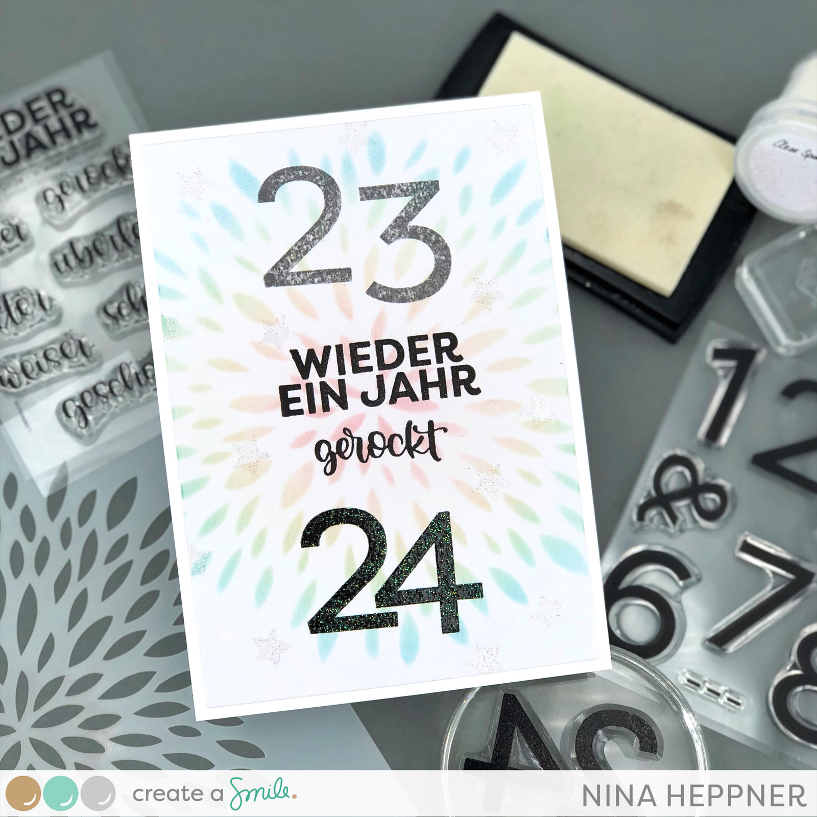 Stempel A6 Große Zahlen