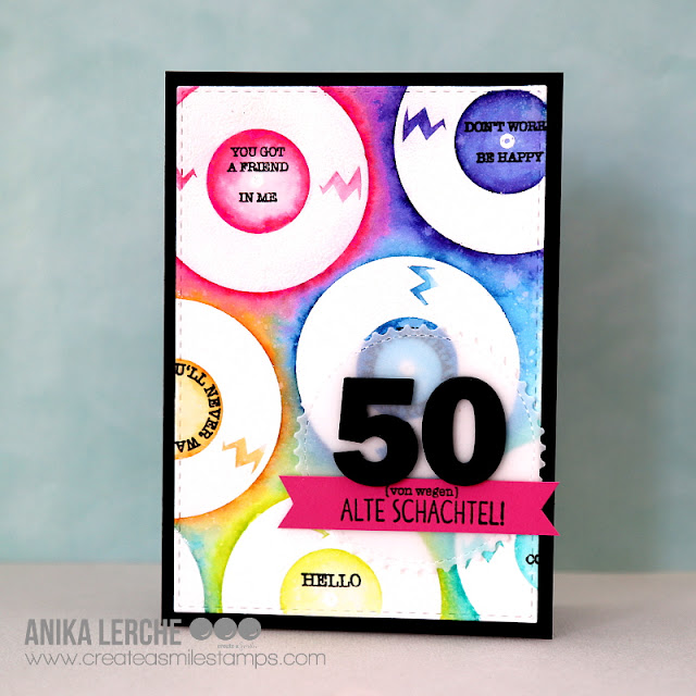 Stempel A6 Vinyl Greetings