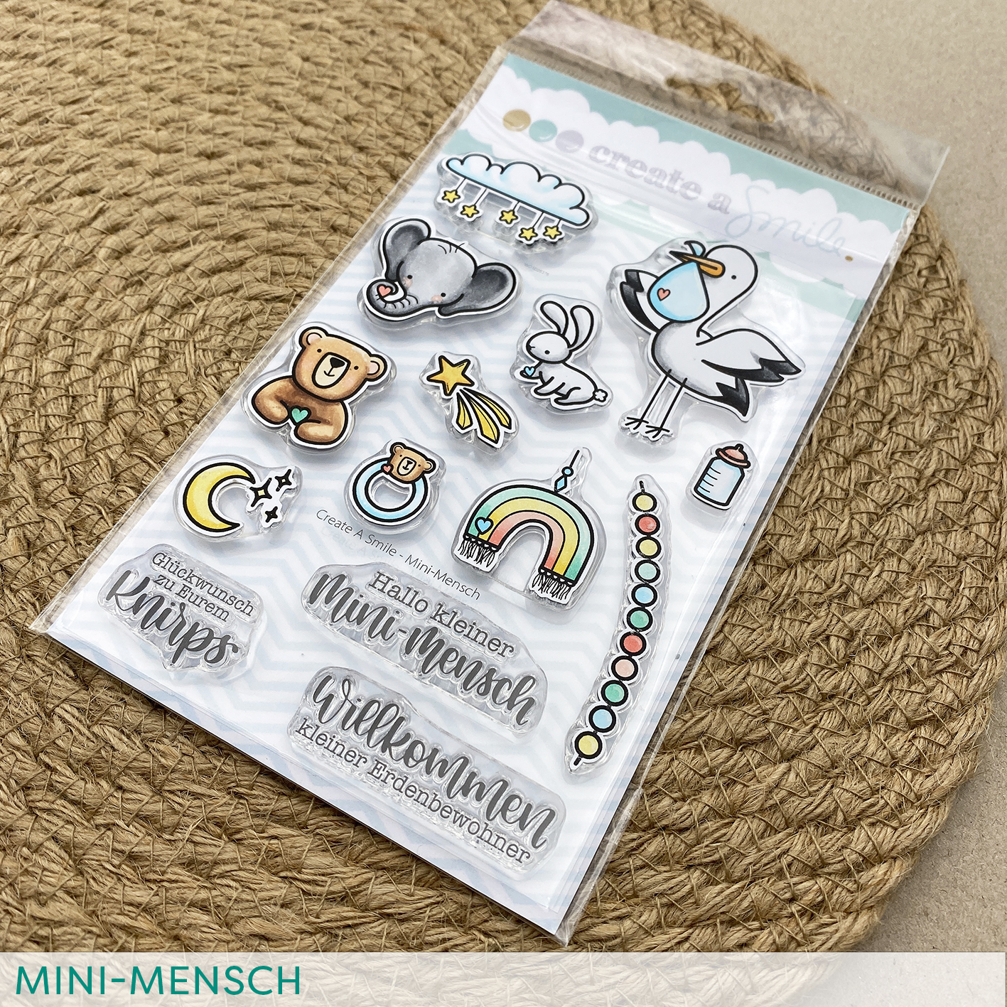 Stempel A6 Mini-Mensch