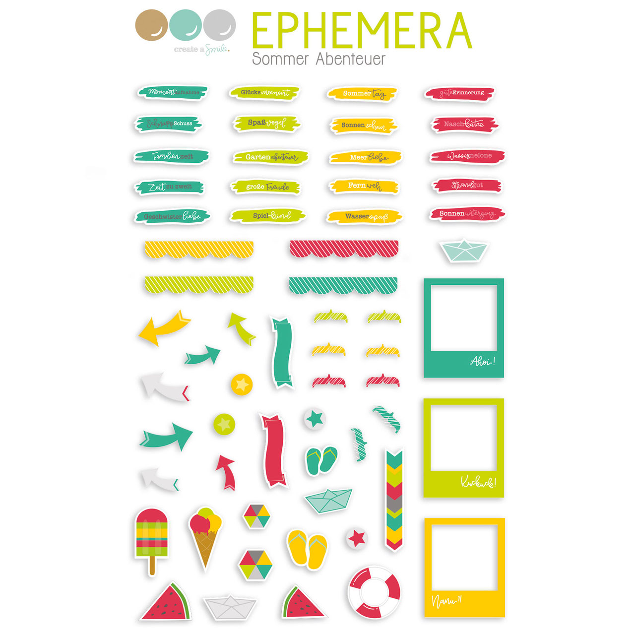 Ephemera Sommer Abenteuer