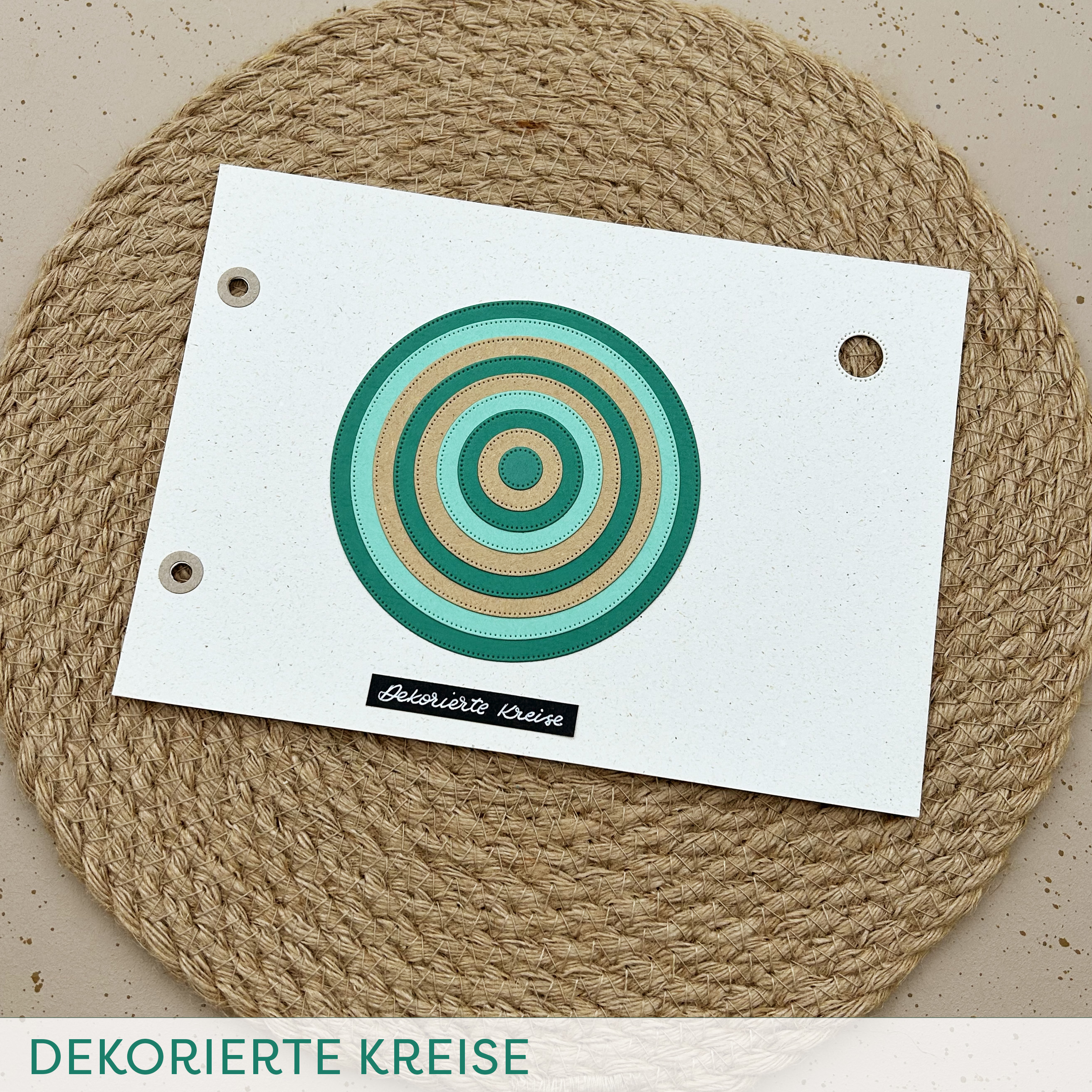 Stanze B Dekorierte Kreise