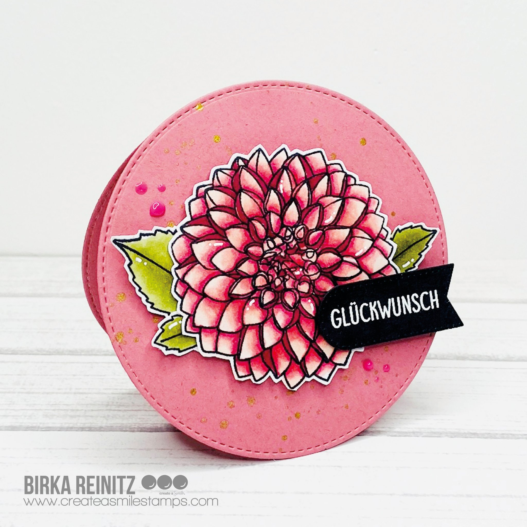 Stempel A6 Dahlia