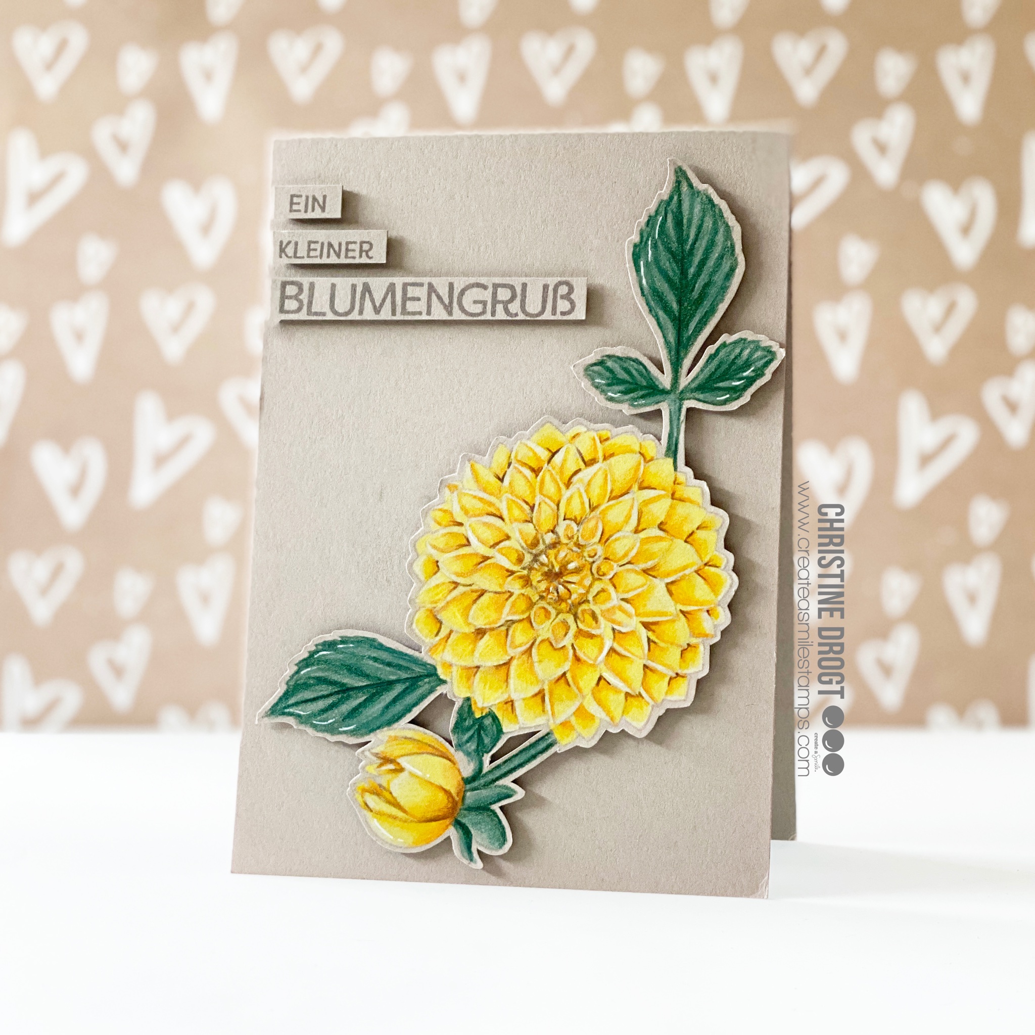 Stempel A6 Dahlia