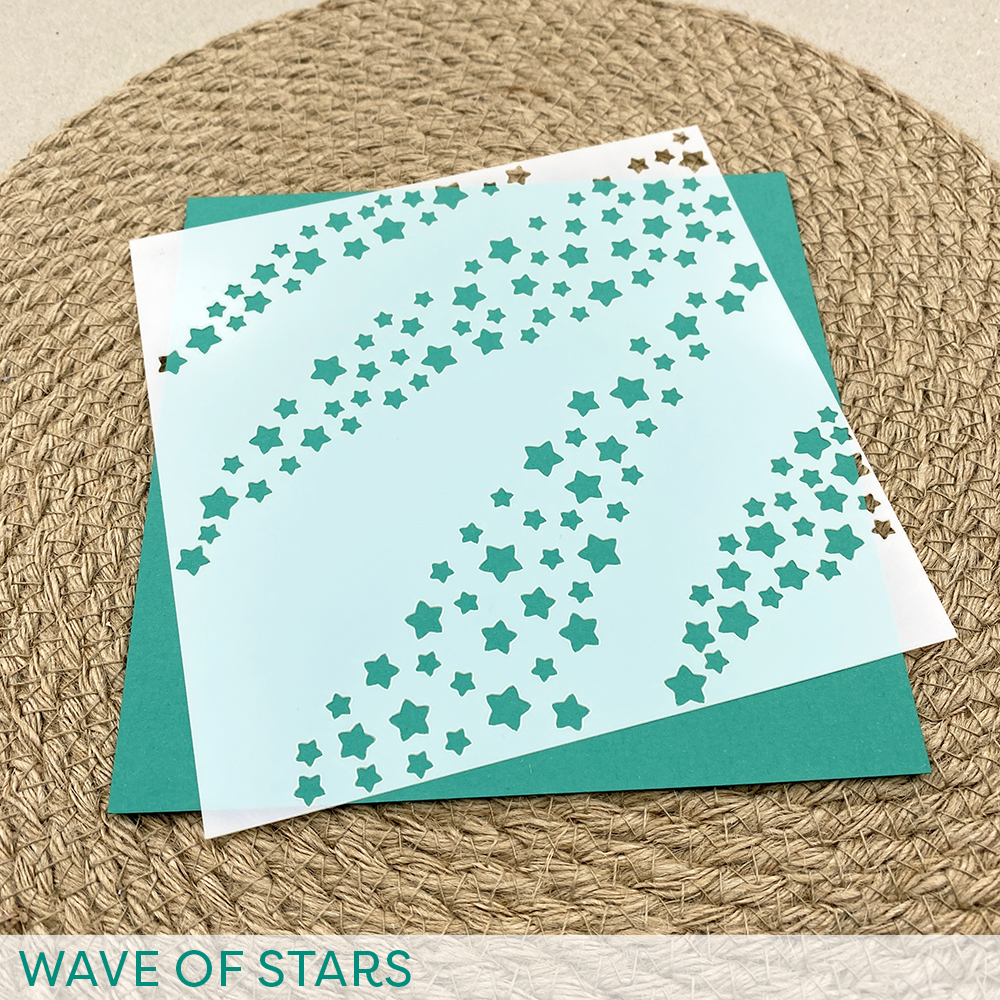 Stencil: Wave Of Stars