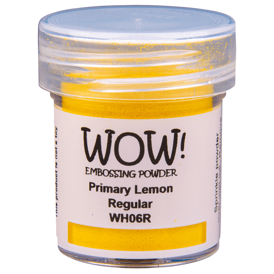 WOW! Embossing Powder 15ml Primary Lemon Regular