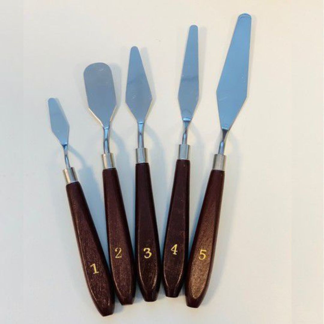 Colour spatula Set of 5