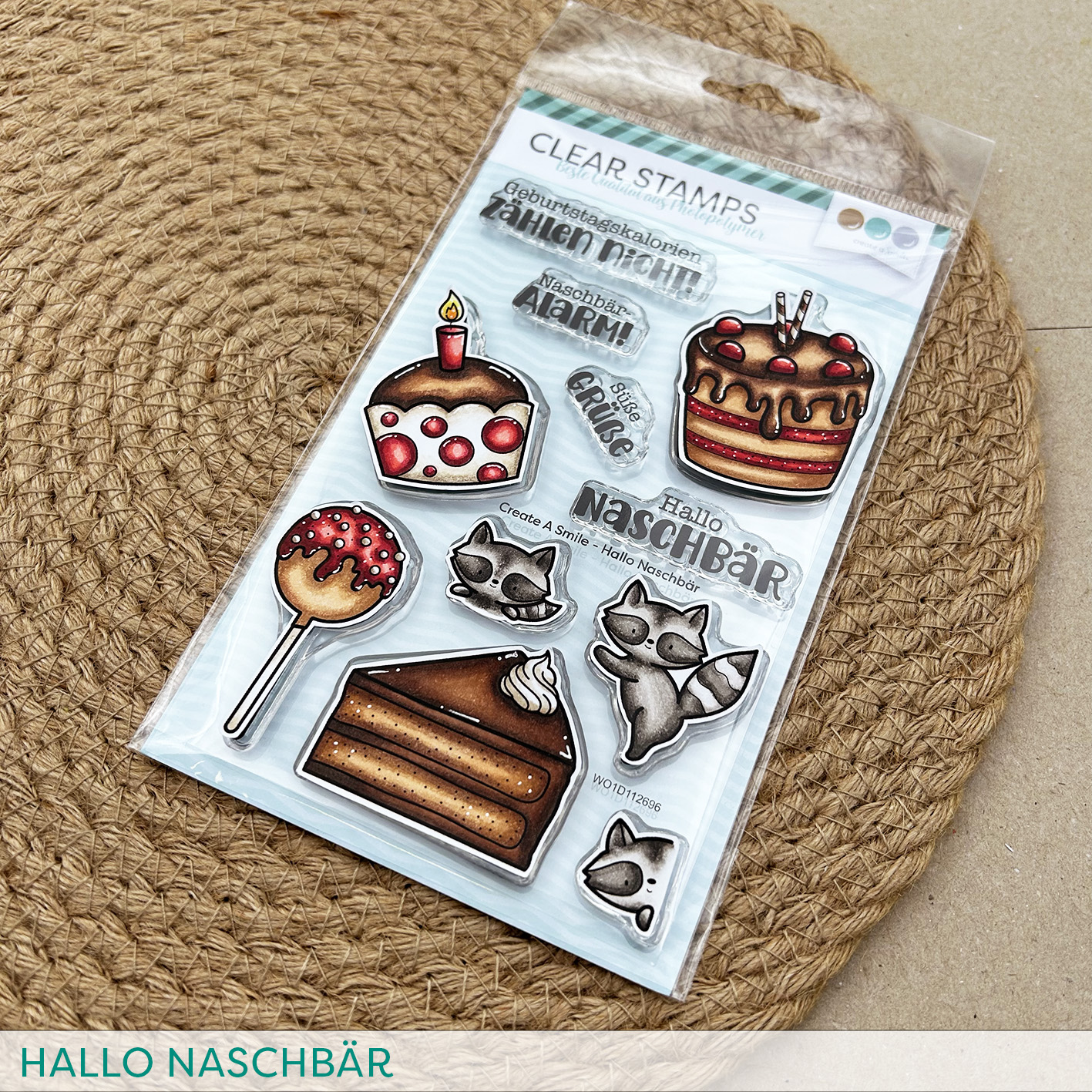 Stempel A6 Hallo Naschbär