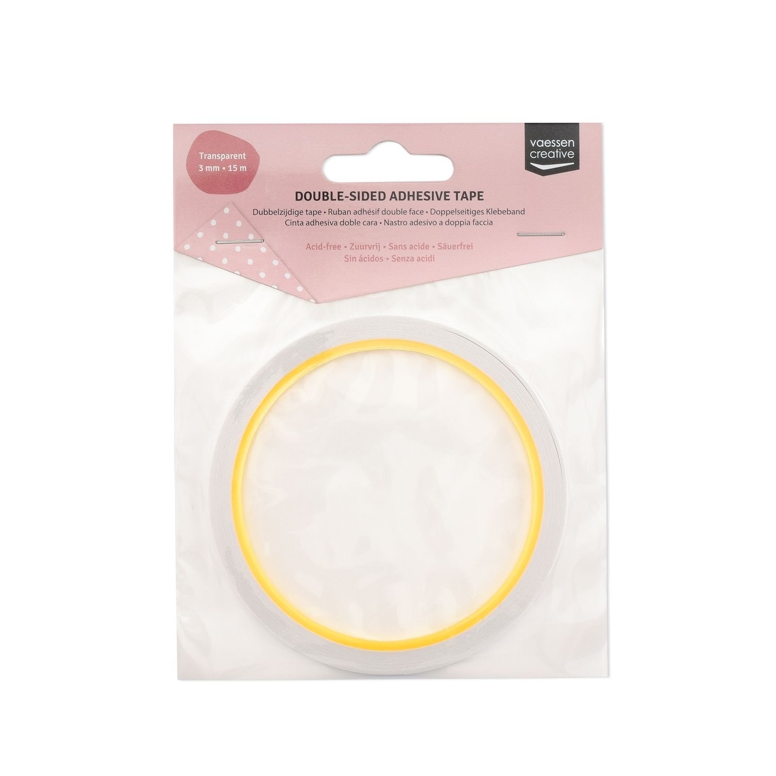 Vaessen Creative Double-sided Tape 3mmx15m 