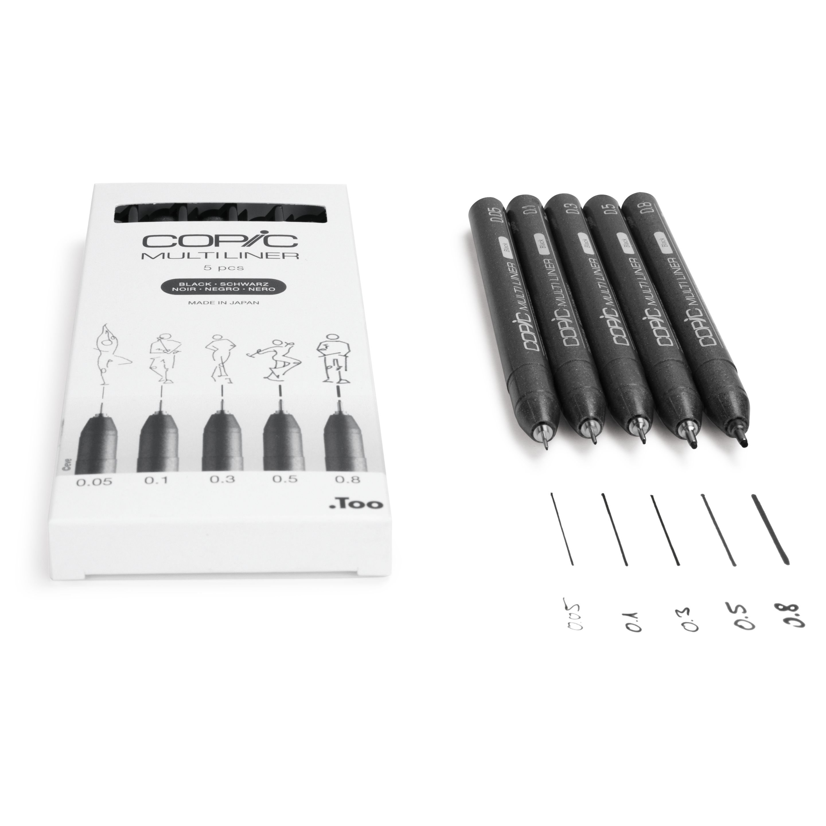 Copic Multiliner 5er Set