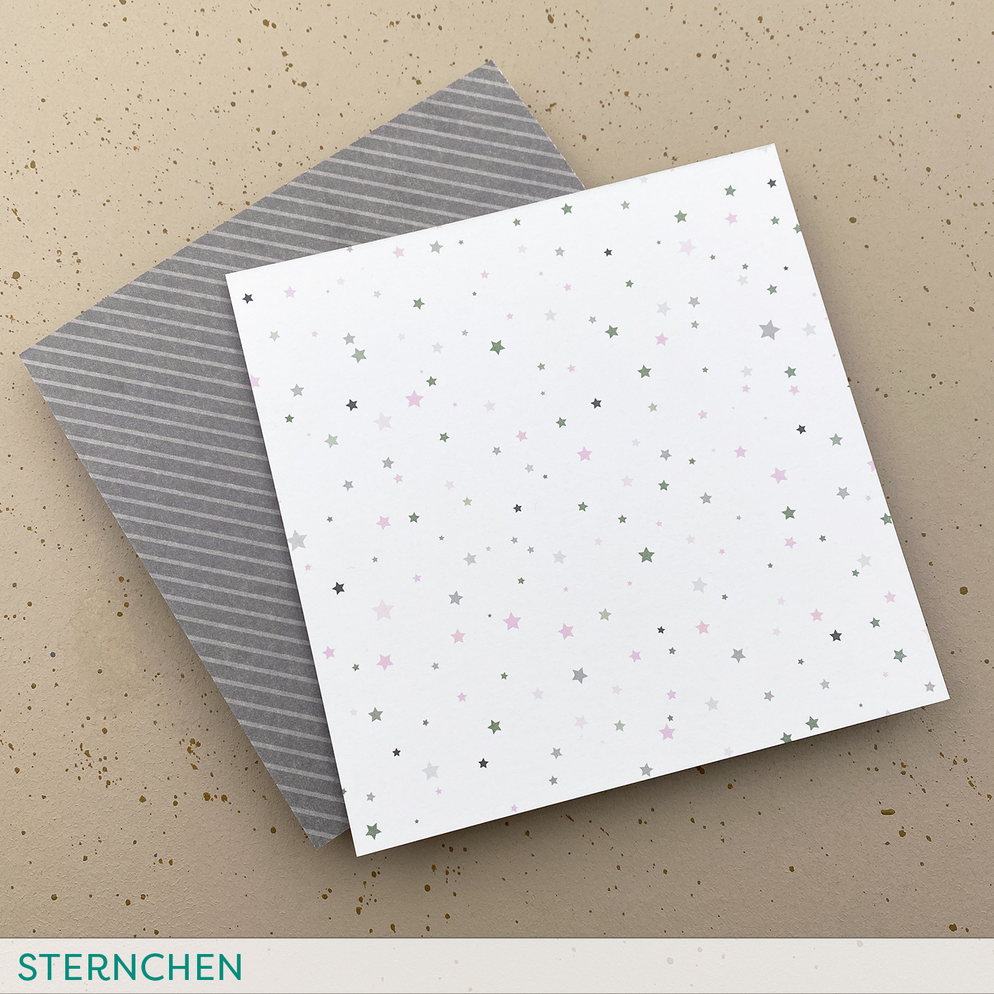 Designpapier Sternchen