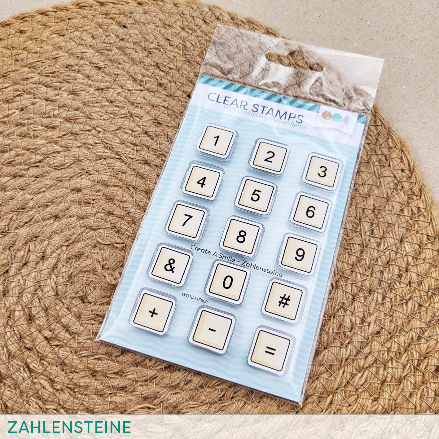 Stempel A7 Zahlensteine