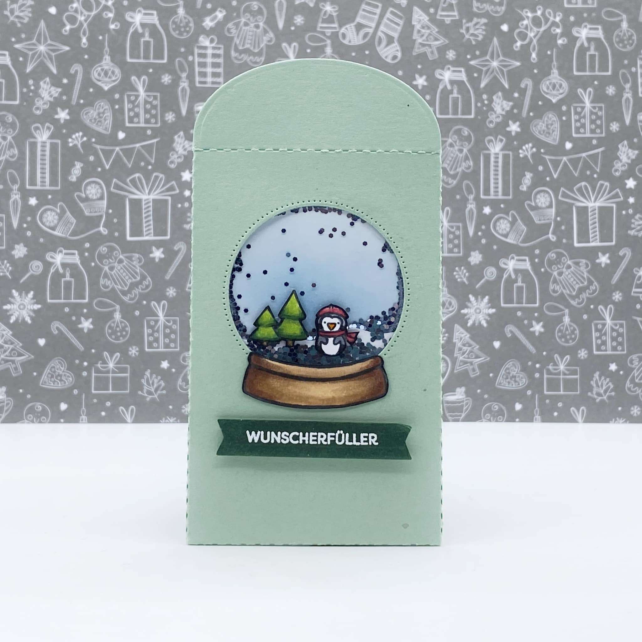 Stempel A7 Snowglobe