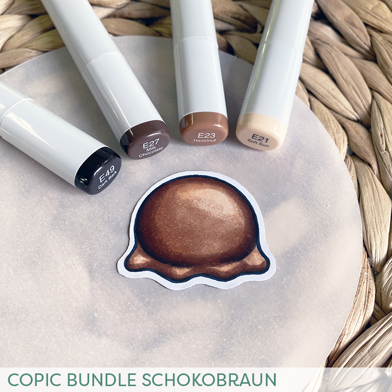 Copic Sketch Bundle Schokobraun