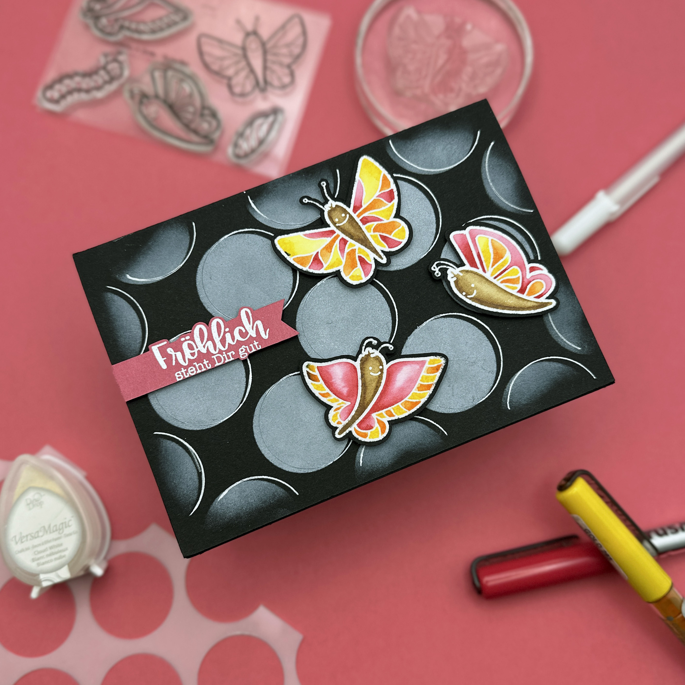 Stempel A7 Butterflies