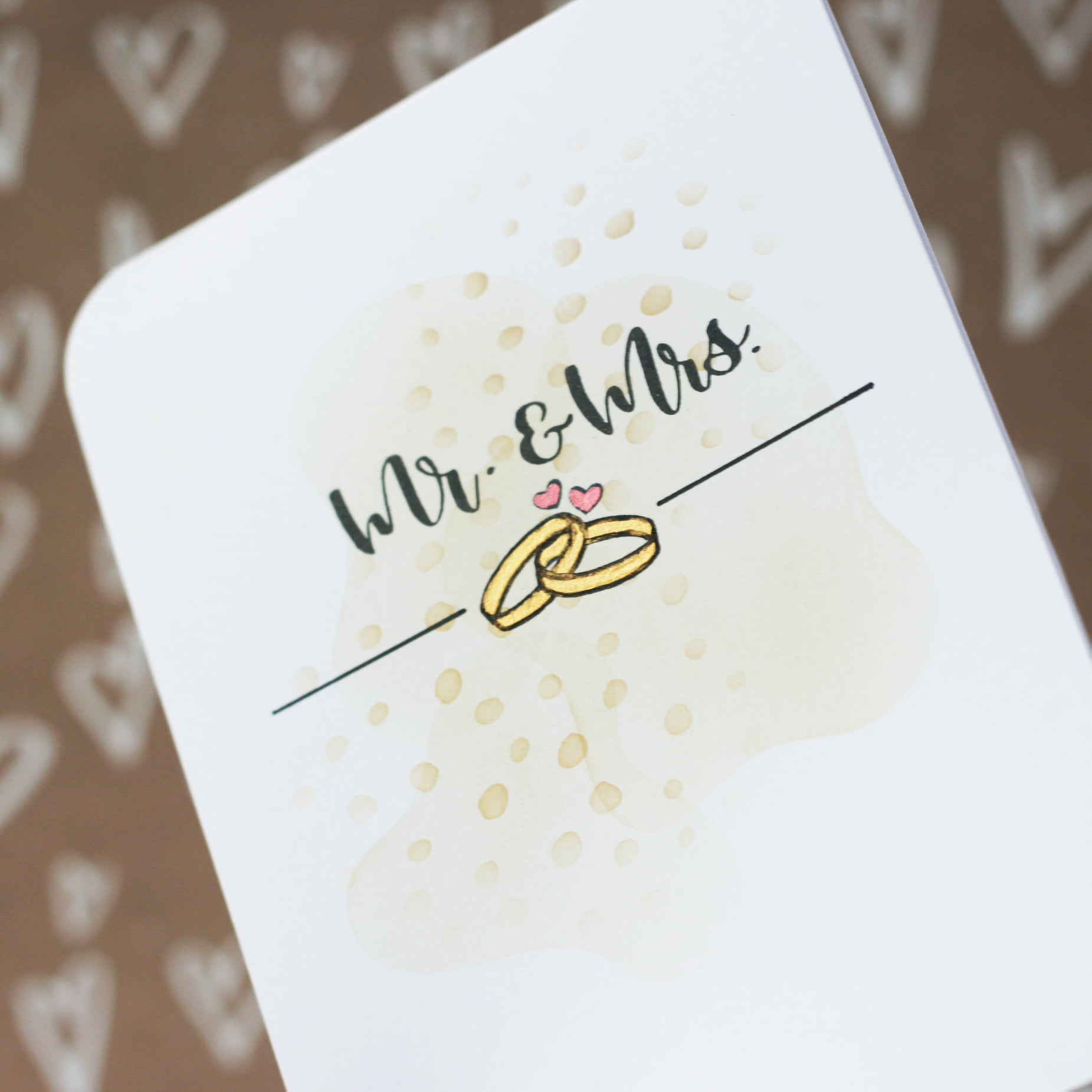 Stempel A6 zur Hochzeit