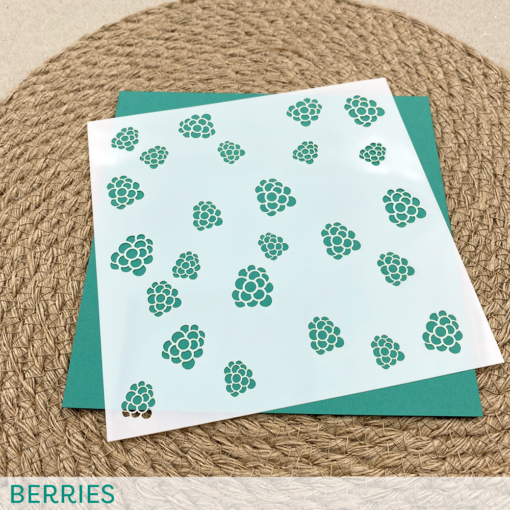 Stencil: Berries