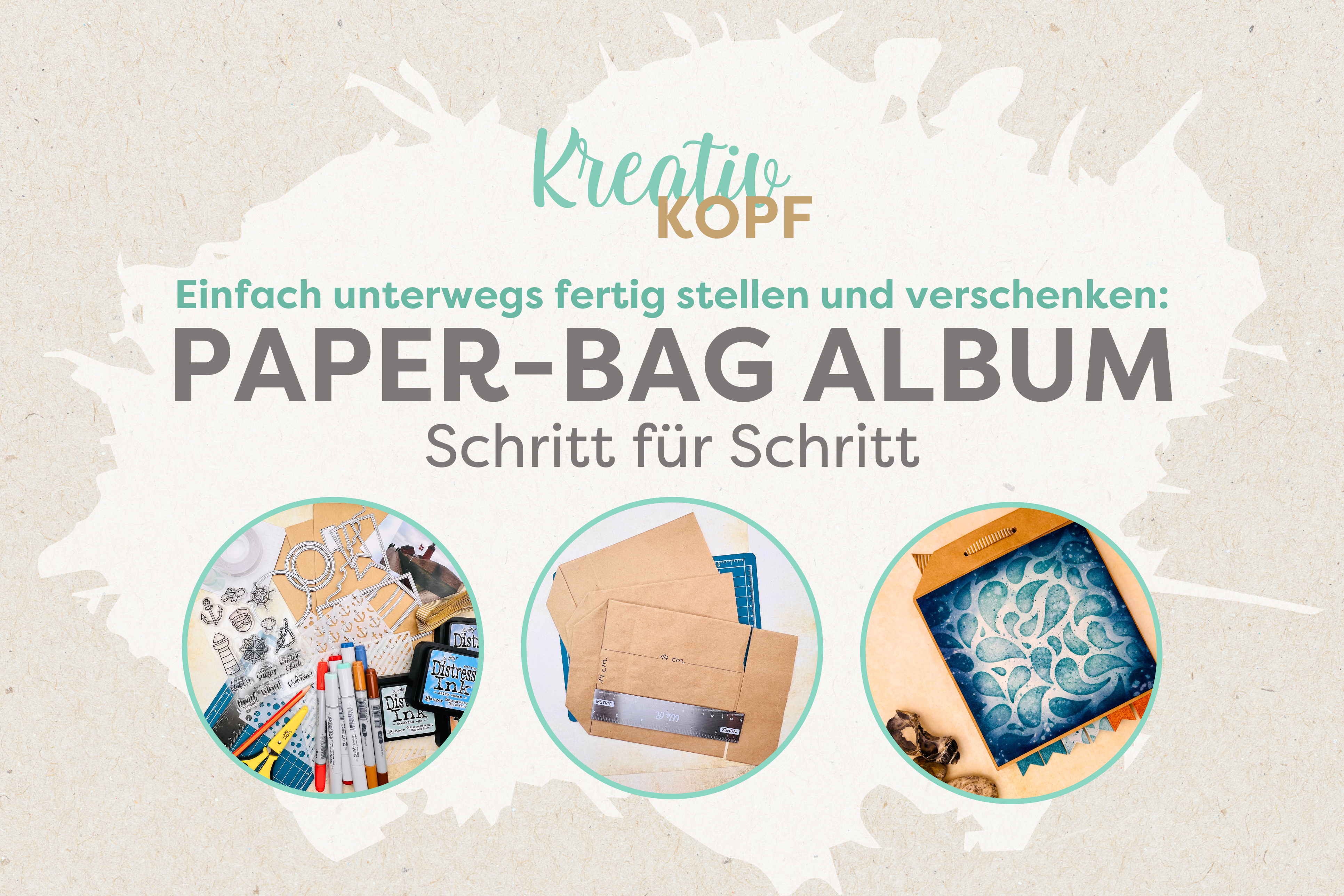 Urlaubsalbum mal anders - ein Paperbag Album für unterwegs