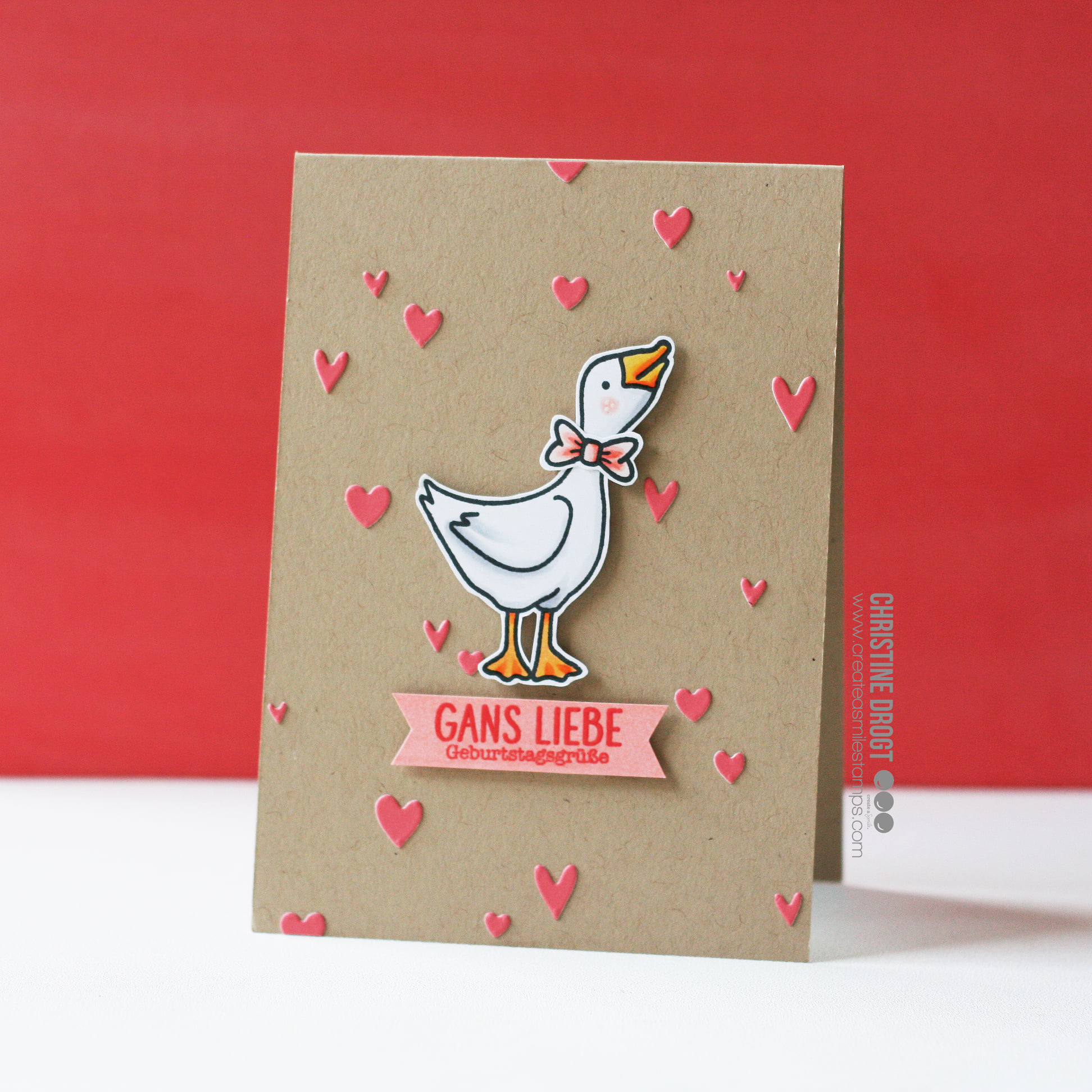 Clear A6 Silly Goose Clear A6 Silly Goose