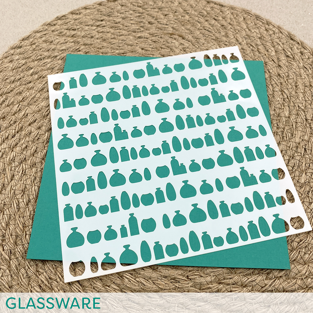 Stencil: Glassware