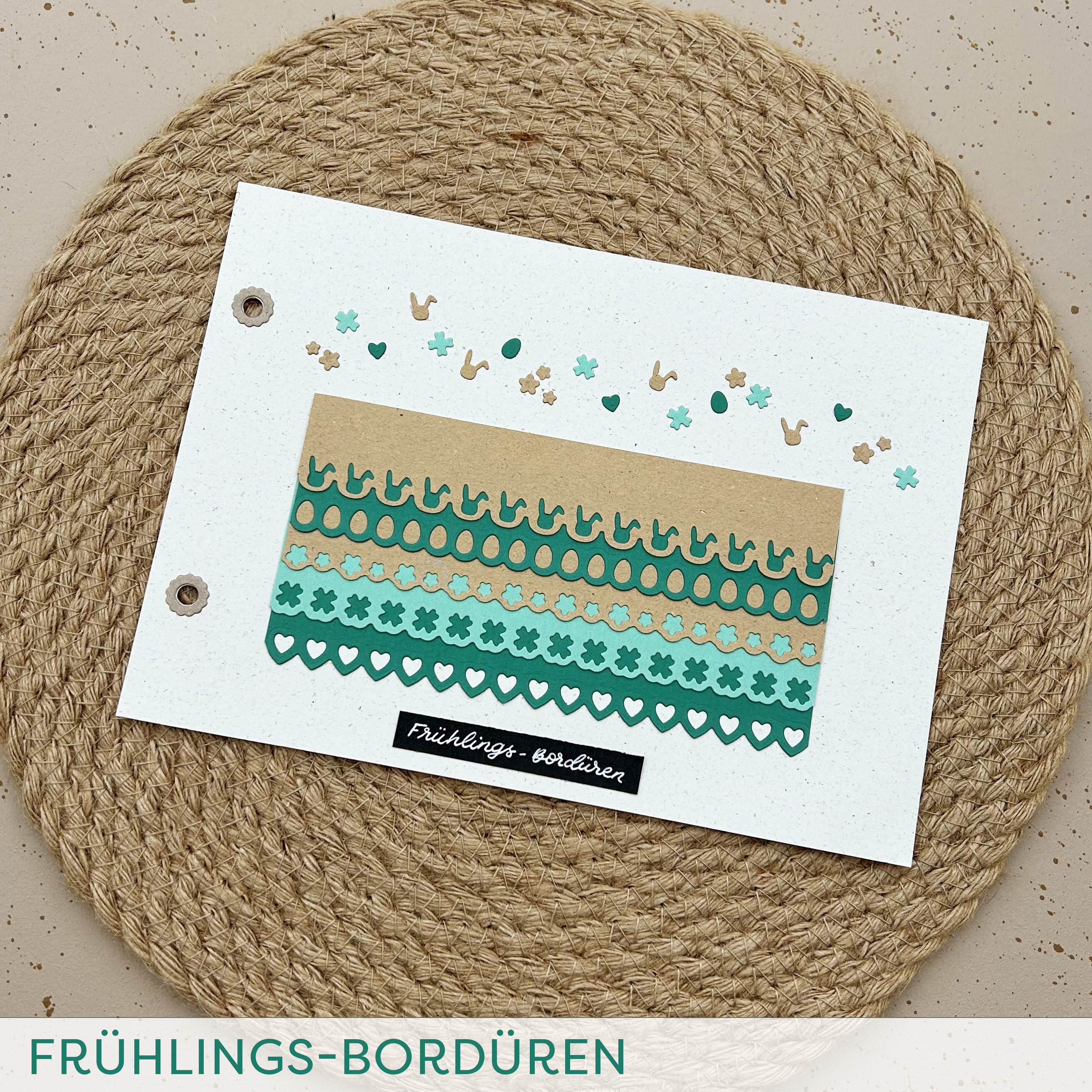 Stanze B Frühlings-Bordüren